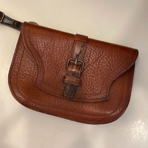 Leather Rugby Ralph Lauren wristlet